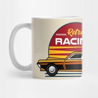 Racing Retro Car Badge Mug